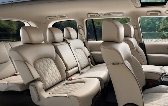 2023 Nissan Armada showing 8 seats | Old Orchard Nissan in Skokie IL