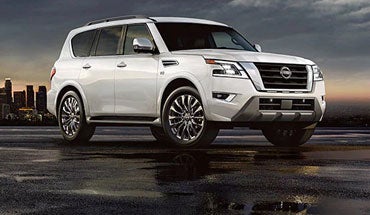 Even last year’s model is thrilling 2023 Nissan Armada in Old Orchard Nissan in Skokie IL