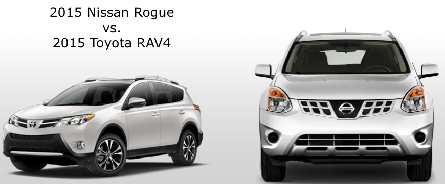 2015 Nissan Rogue vs. 2015 Toyota RAV4