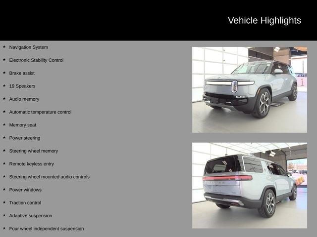 Used 2023 Rivian R1S Adventure with VIN 7PDSGABA6PN008562 for sale in Skokie, IL