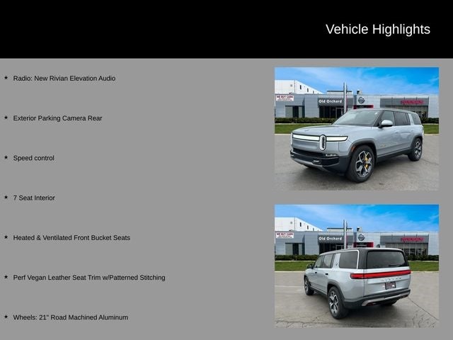 Used 2023 Rivian R1S Adventure with VIN 7PDSGABA9PN012251 for sale in Skokie, IL