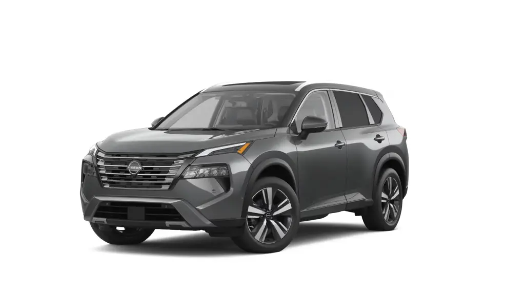 Nissan Rogue SUV Gun Metallic Nissan SUV in Gun Metallic exterior color