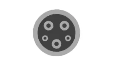 EV Charging Connector Symbol Electric vehicle charging connector icon