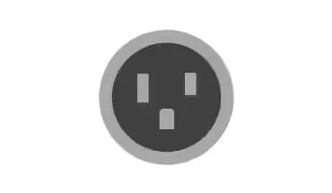 EV Charging Outlet Symbol Electric vehicle charging outlet icon