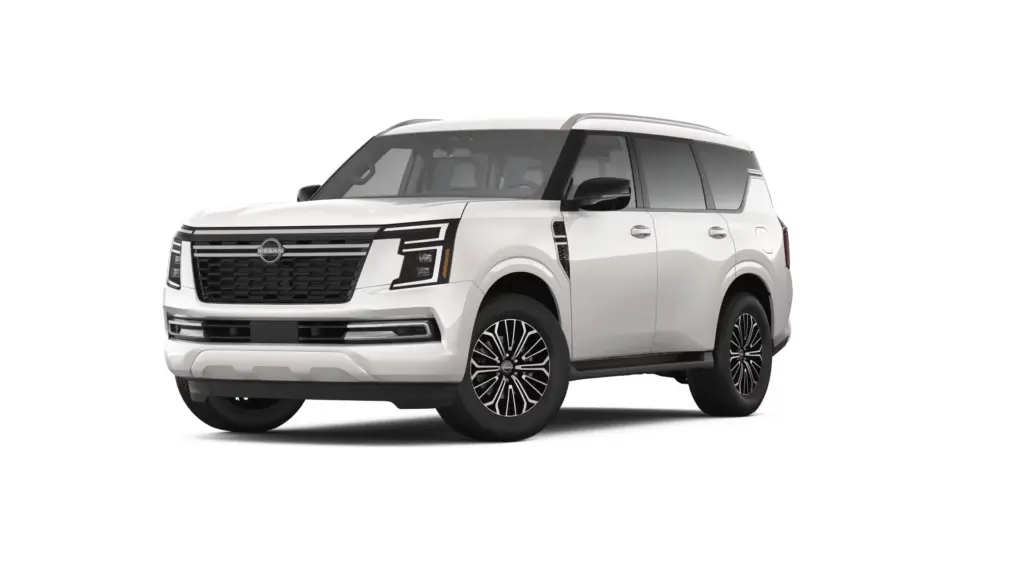 Nissan Armada Aspen White Tricoat Exterior Nissan Armada in Aspen White Tricoat exterior color