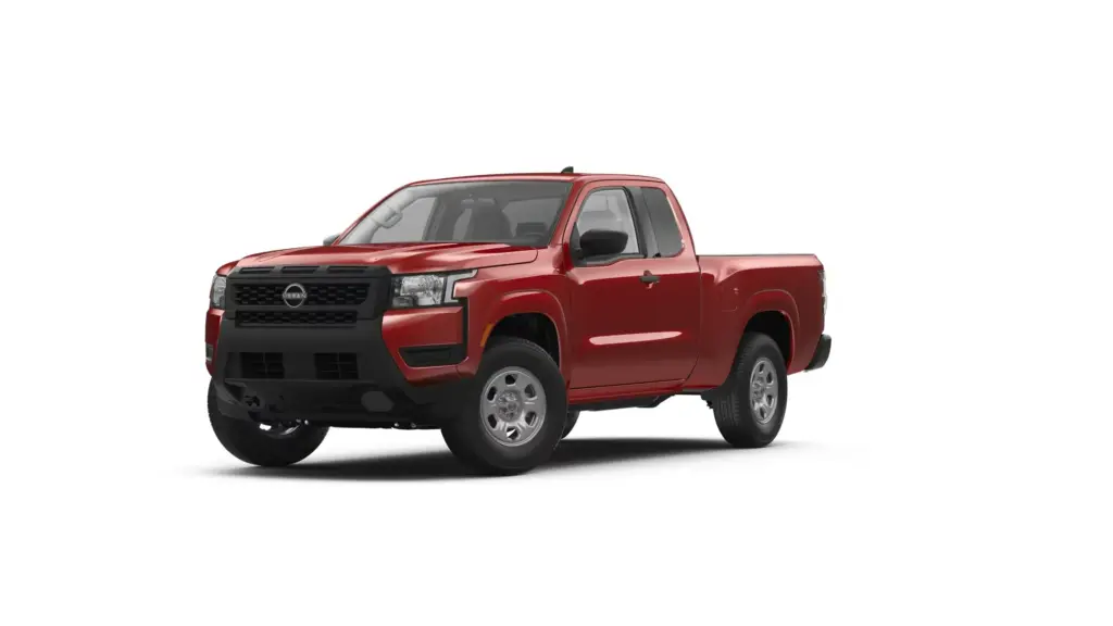 Nissan Frontier King Cab S Red Red Nissan Frontier King Cab S pickup