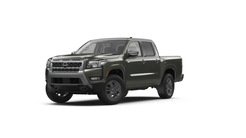 Nissan Frontier Tactical Green Metallic Green Nissan Frontier pickup