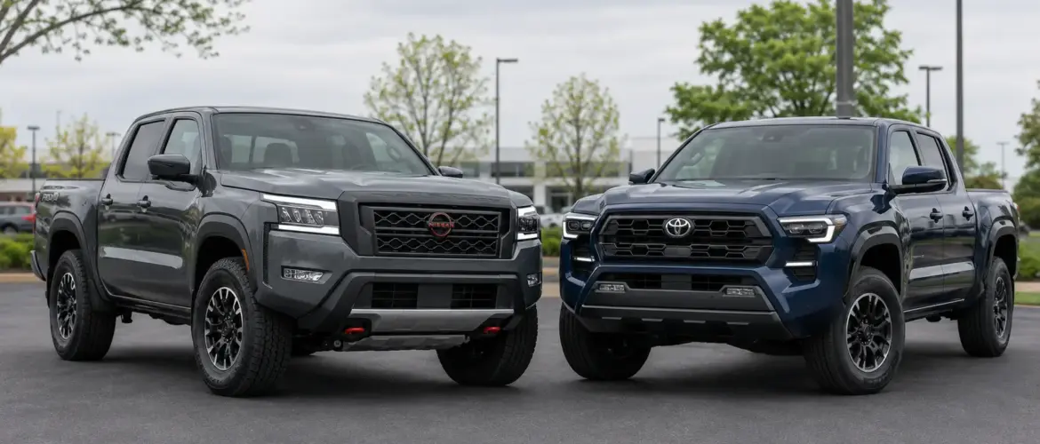 Nissan Frontier vs Toyota Tacoma: Which Midsize Truck Wins?