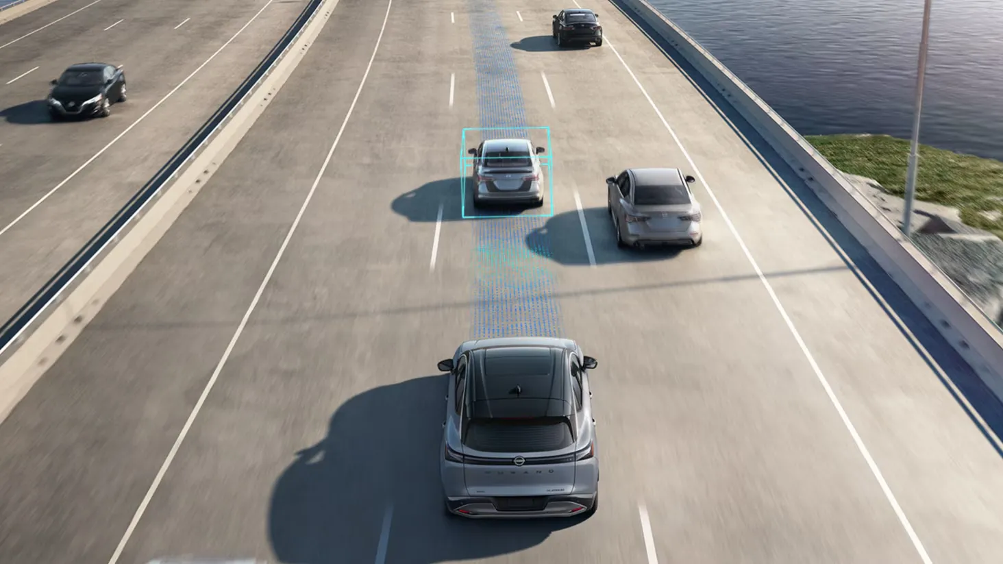 Nissan Murano Driver Assistance Technology Nissan Murano with ProPILOT Assist highway driving