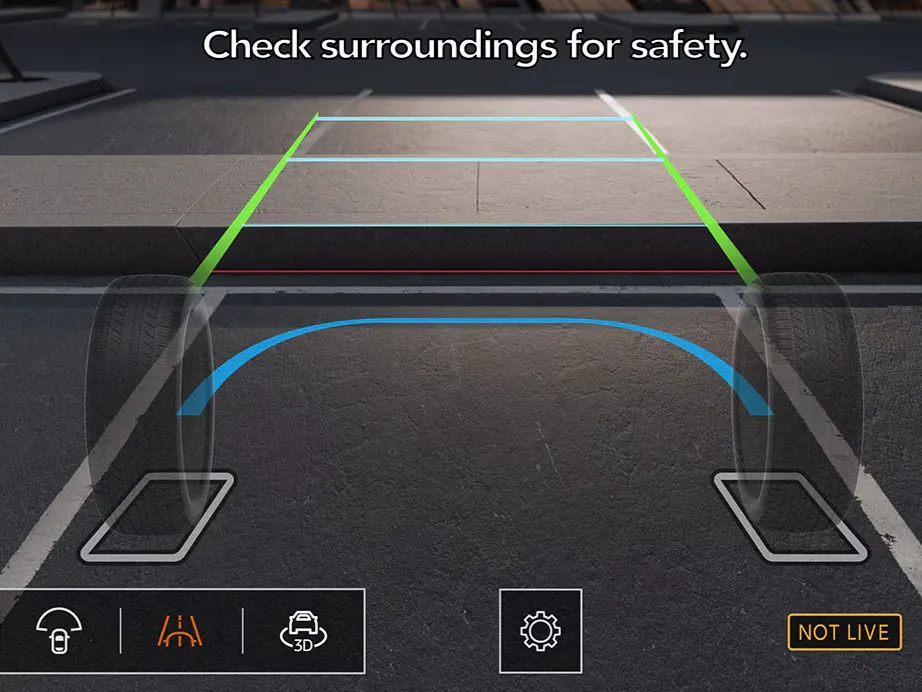 Nissan Murano Rear View Camera Nissan Murano rear view camera parking guidelines