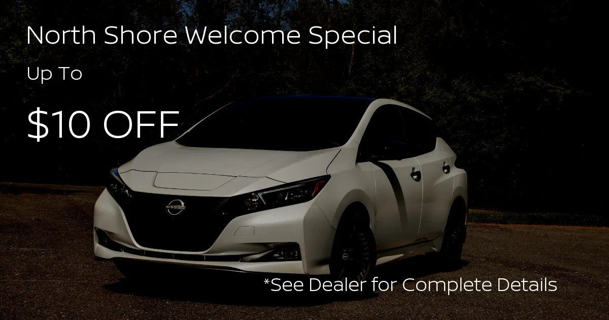 North Shore Welcome Offer North Shore welcome special up to 10% off