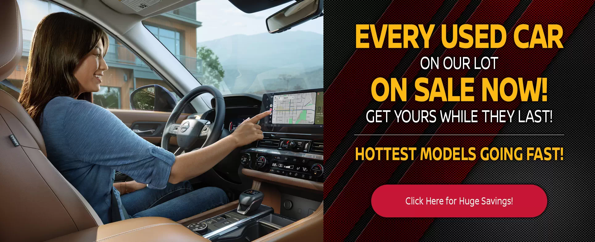 2026 Used Cars Sale Banner Used Cars Sale Banner