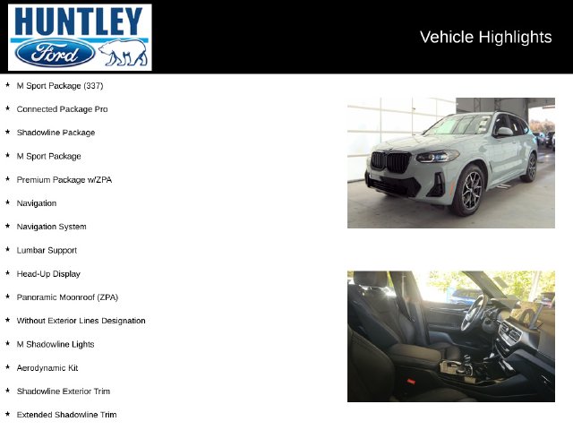 2024 BMW X3 xDrive30i SUV