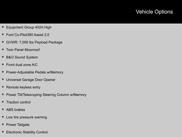 2023 Ford F-150 Tremor Truck SuperCrew Cab