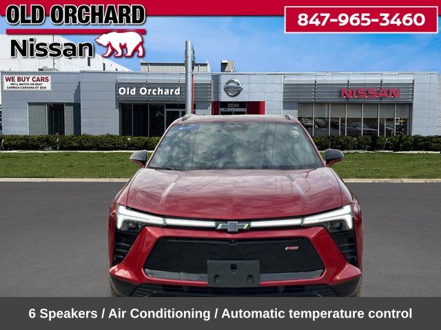 Used 2024 Chevrolet Blazer EV RS with VIN 3GNKDCRJ3RS215377 for sale in Skokie, IL