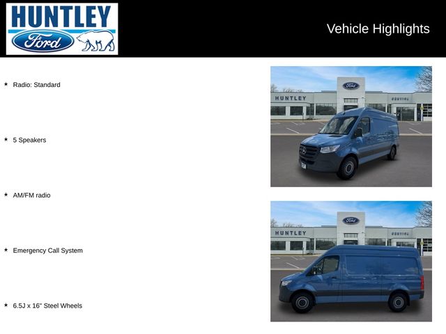 2024 Mercedes-Benz Sprinter 2500 Crew 144 WB Van