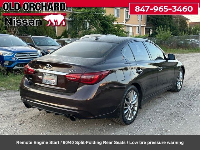 2018 INFINITI Q50 3.0t Luxe Sedan