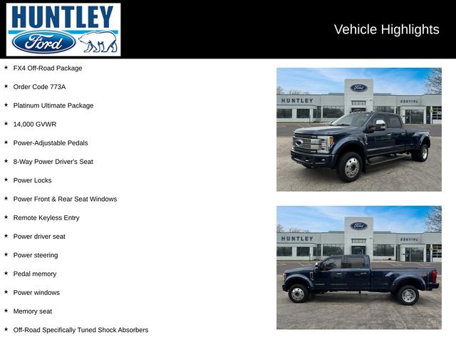 2019 Ford F-450 Platinum Truck Crew Cab