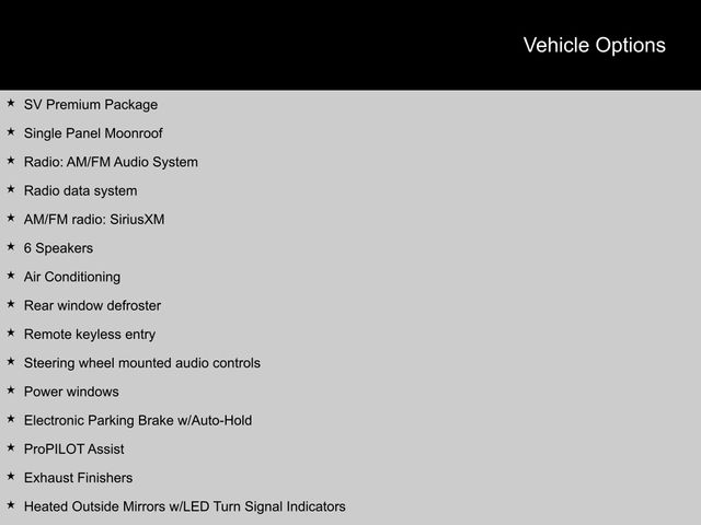 2022 Nissan Altima 2.5 SV Sedan