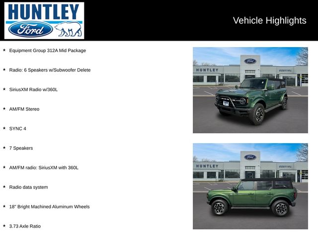 2023 Ford Bronco Outer Banks SUV