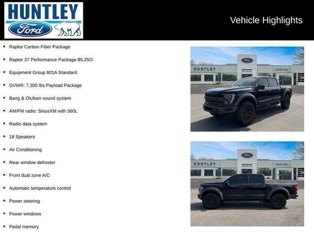 2023 Ford F-150 Raptor Truck SuperCrew Cab