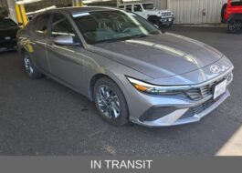2024 Hyundai Elantra Hybrid Blue Sedan