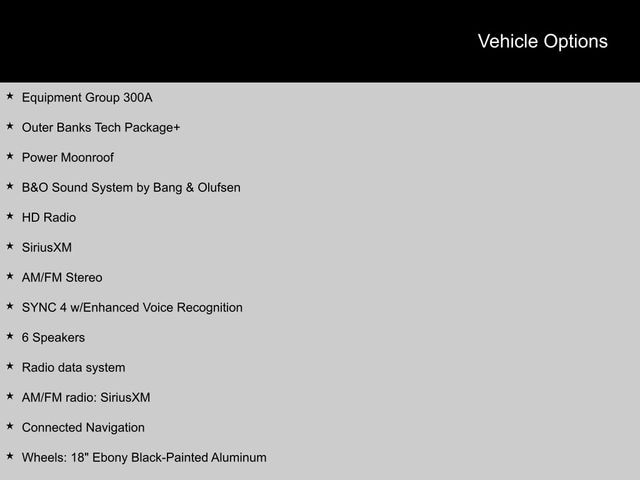 2025 Ford Bronco Sport Outer Banks SUV