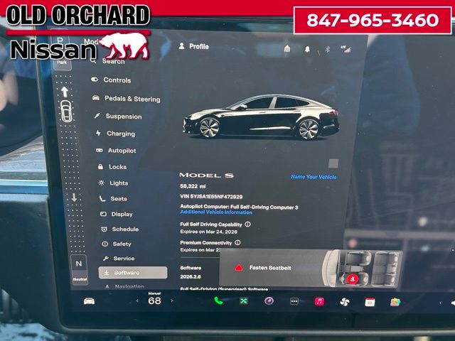 2022 Tesla Model S Base Hatchback
