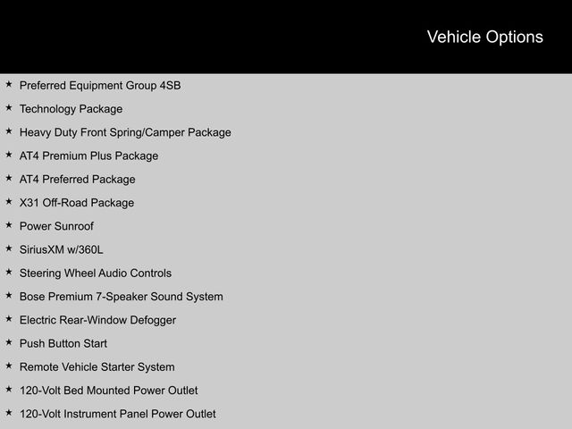 2024 GMC Sierra 2500 HD AT4 Truck Crew Cab