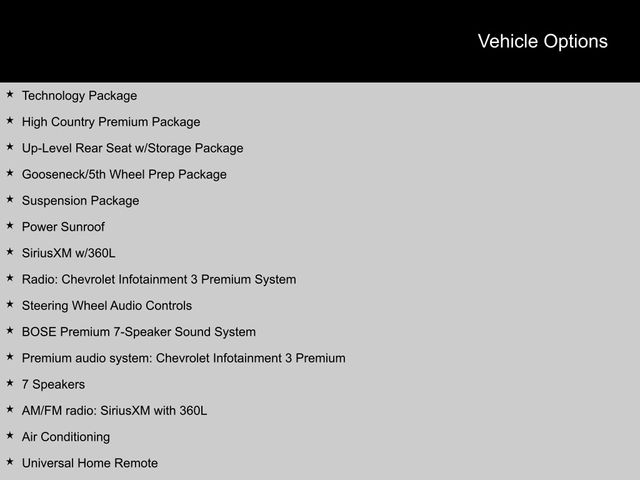 2024 Chevrolet Silverado 2500 HD High Country Truck Crew Cab