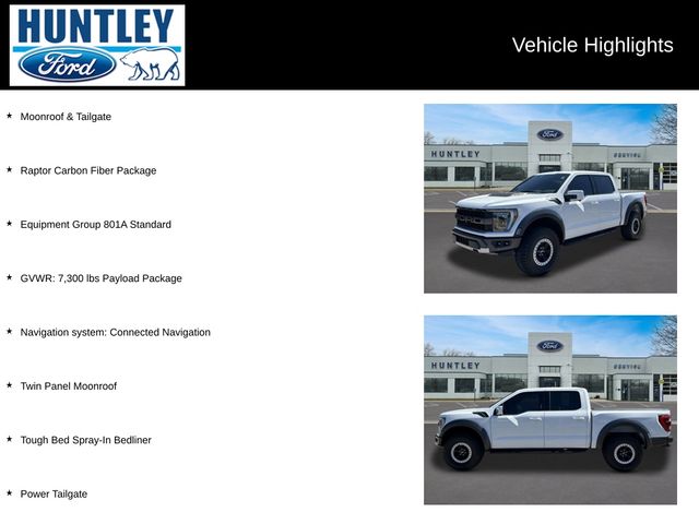 2023 Ford F-150 Raptor Truck SuperCrew Cab