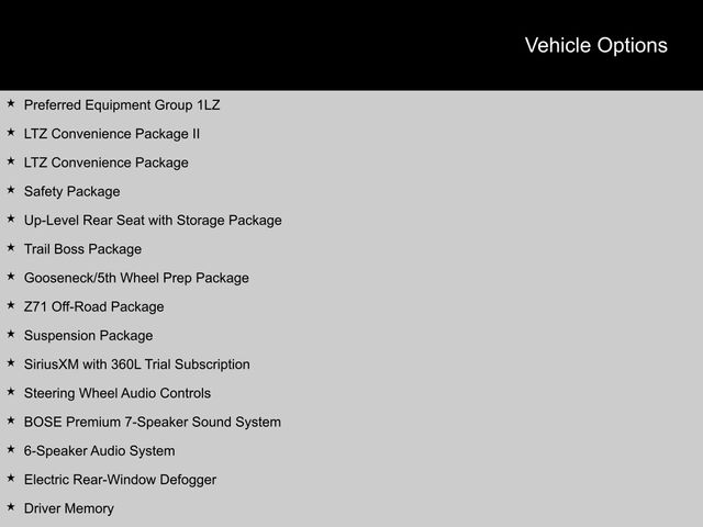 2025 Chevrolet Silverado 2500 HD LTZ Truck Crew Cab