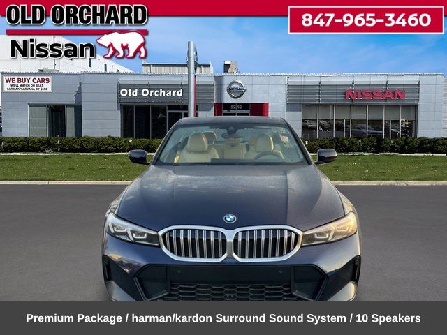 Used 2023 BMW 3 Series 330e with VIN 3MW39FS07P8D16205 for sale in Skokie, IL