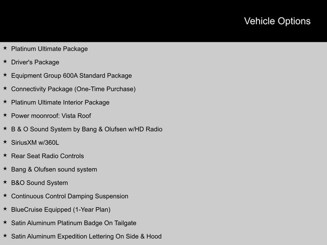 2025 Ford Expedition Platinum SUV