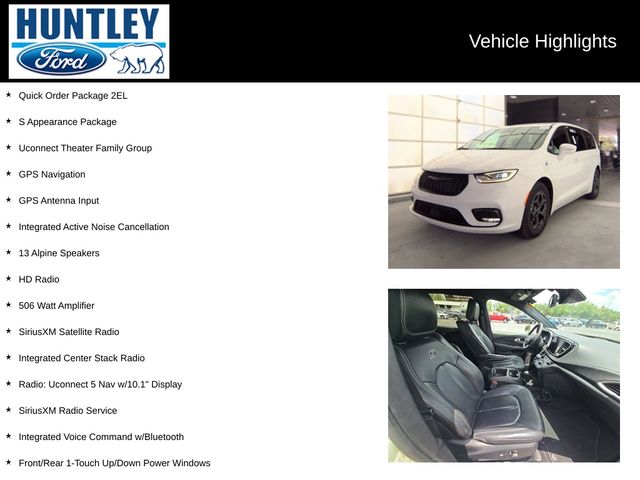 2022 Chrysler Pacifica Hybrid Touring L Van Passenger Van