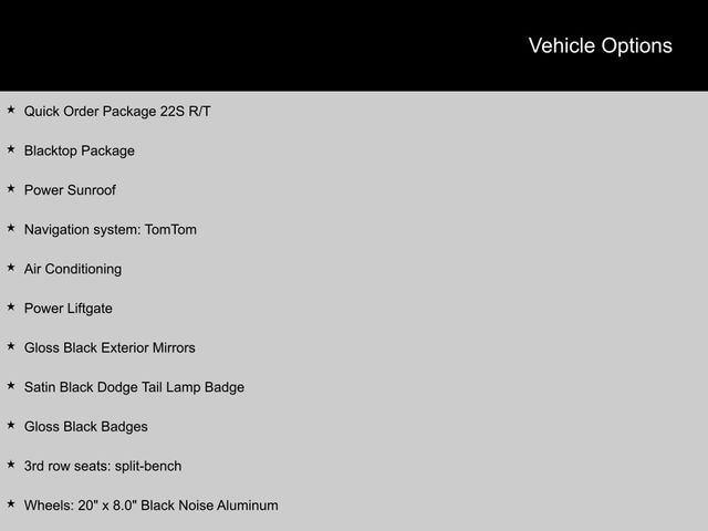 2022 Dodge Durango R/T SUV