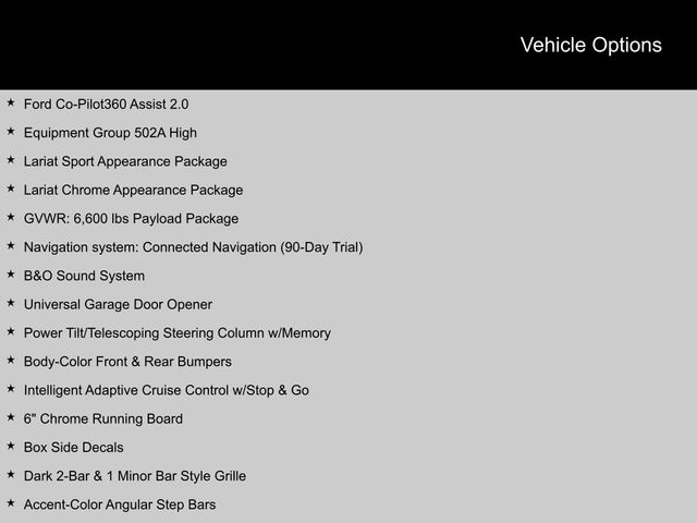 2021 Ford F-150 Lariat Truck SuperCrew Cab