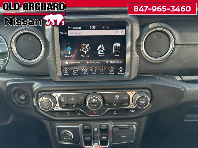 2021 Jeep Gladiator Overland Truck Crew Cab