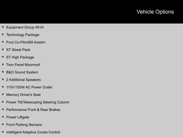 2023 Ford Explorer ST SUV