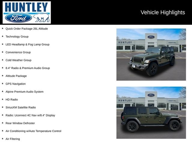 2022 Jeep Wrangler Unlimited Sport Altitude SUV
