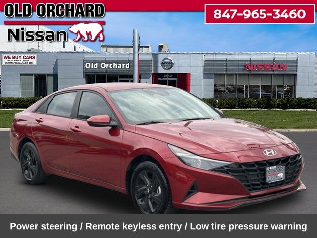 2023 Hyundai Elantra HEV Blue Sedan