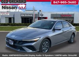 2024 Hyundai Elantra Hybrid Blue Sedan