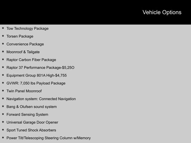2022 Ford F-150 Raptor Truck SuperCrew Cab
