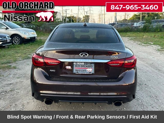 2018 INFINITI Q50 3.0t Luxe Sedan
