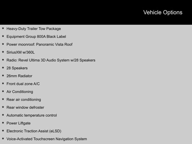 2023 Lincoln Navigator L L Black Label SUV