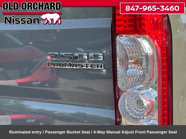 2025 Ram ProMaster 2500 High Roof Van Cargo Van