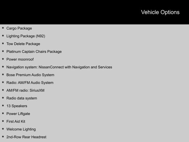 2024 Nissan Pathfinder Platinum SUV