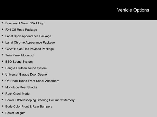 2022 Ford F-150 Lariat Truck SuperCrew Cab