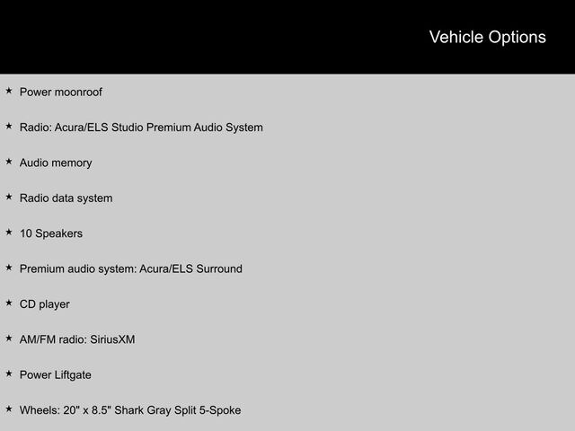 2020 Acura MDX Technology & A-Spec Packages SUV