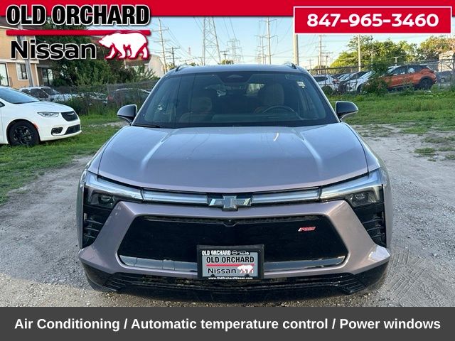 Used 2024 Chevrolet Blazer EV RS with VIN 3GNKDCRJ7RS218153 for sale in Skokie, IL